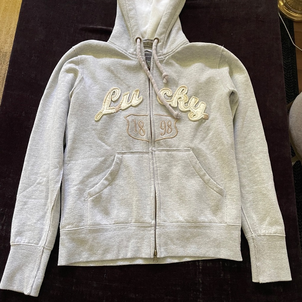 Vintage Cocoa Zip Up Juniors